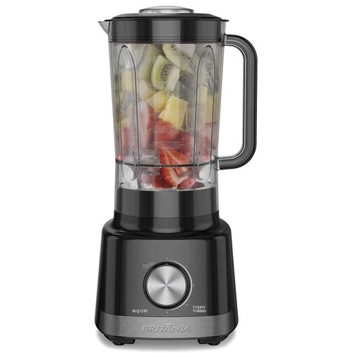 Liquidificador Britânia BLQ1280P 1150 W com 4 Velocidades - Preto