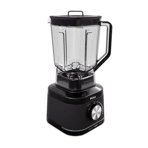 Liquidificador Philco PLQ15A Preto 1500W com 12 Velocidades