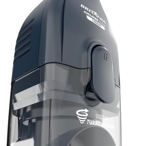 Aspirador de Pó Britania BAS30 2 em 1 com Sistema Turbo Ciclone 1,5 litros - 1400W
