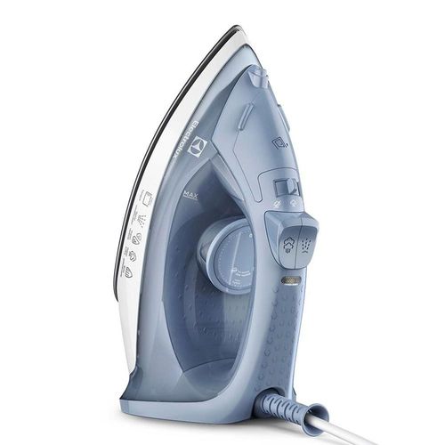 Ferro de Passar a Vapor Electrolux Efficient ESI10 com Spray e Base Antiaderente - Azul