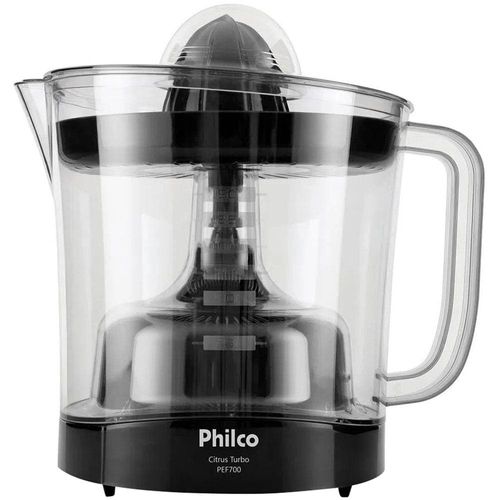 Espremedor de Frutas Philco Citrus Turbo PEF700P com 2 Cones 1,5L e 70 W - Preto