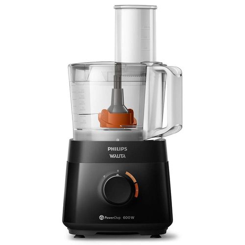 Processador de Alimentos Philips Walita PowerChop RI7300 3 em 1 com 2 Velocidades – 600 W