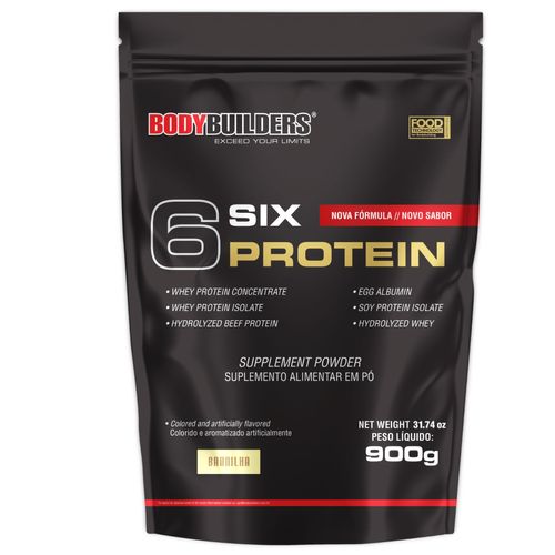 Whey Protein 6 Six Protein 900g - Bodybuilders