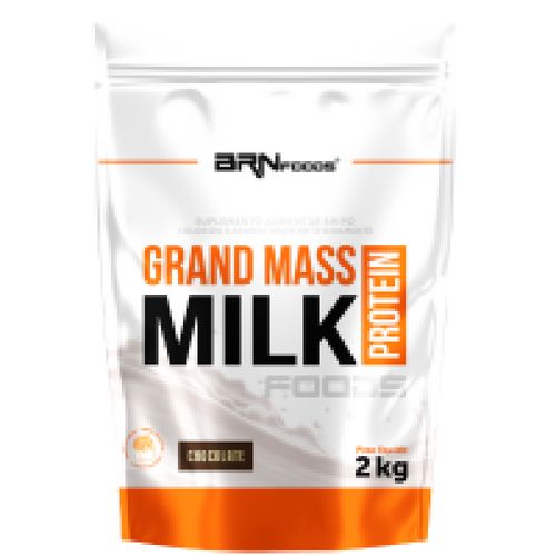 Hipercalórico Sem Soja Grand Mass Milk 2kg - BRN Foods