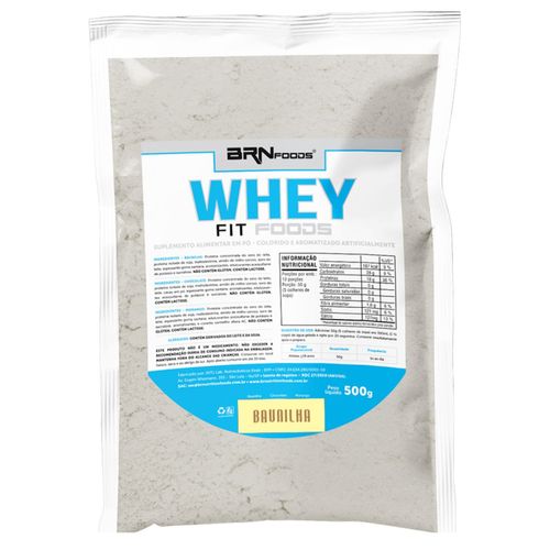 Whey Protein Fit Foods 500g - BRN Foods