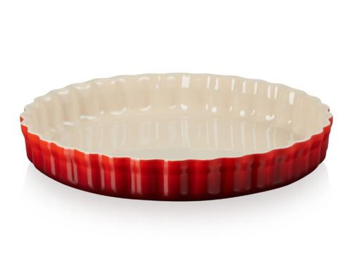 TRAVESSA LE CREUSET PARA FLAN CANELADA 28CM