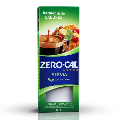 Zero-Cal Stevia Fr 12X80ml