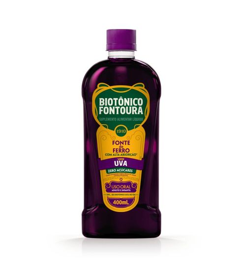 Biotônico Fontoura Uva com 400ml