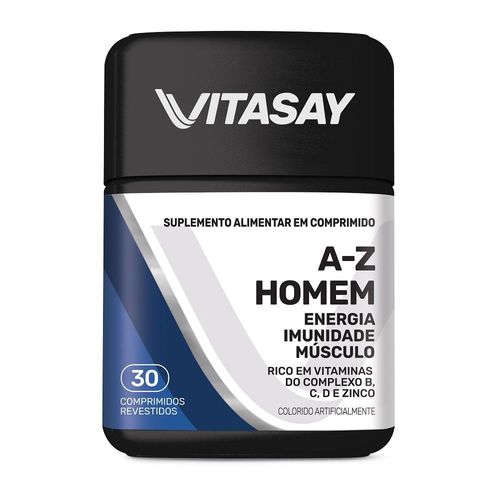 Suplemento Alimentar Vitasay A-Z Homem 30 Comprimidos