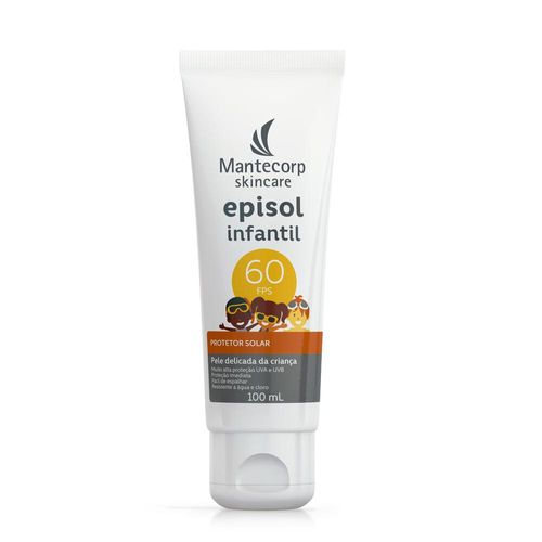 Protetor Solar Episol Infantil FPS 60 100ml