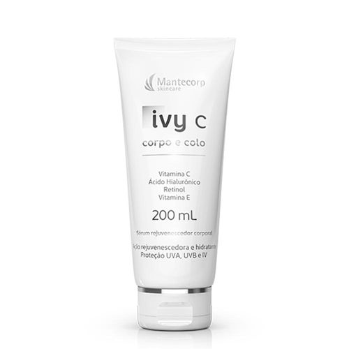 Rejuvenescedor Corporal Ivy C Corpo e Colo FPS 20 200ml
