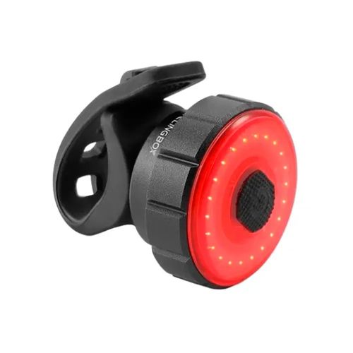 Lanterna luz traseira Led Redonda Recarregável C-0117