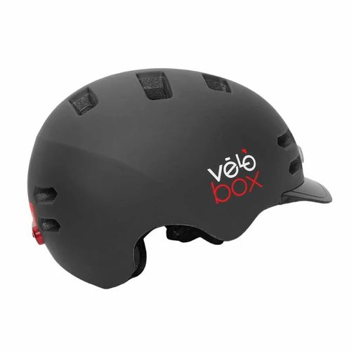 Capacete Velobox Ville com LED - G