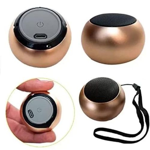Caixa Som bluetooth musica mini potente BOLINHA CORES