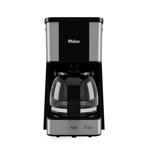 Cafeteira Elétrica Philco PCF20A 20 Xícaras com Sistema Corta Pingos e Base Aquecedora 650W - Preta