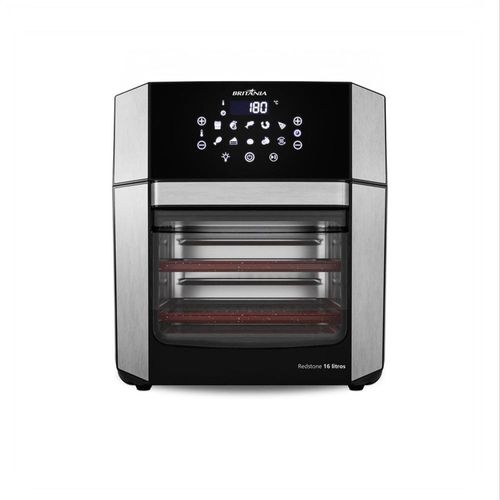 Fritadeira Elétrica Air Fryer Britânia Oven BAF16A 4 em 1 Sem Óleo com Tecnologia Air Flow 1900W - 16 litros