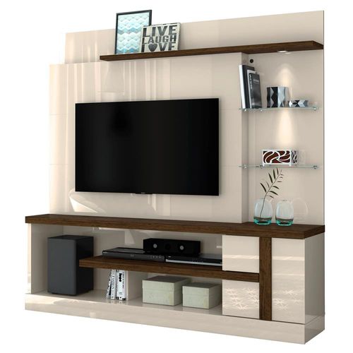 Estante Home Madetec Alan com 181,5 cm de Largura, Ideal para TV de Até 55”