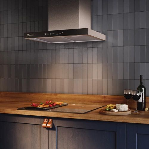 Coifa de Parede Electrolux CE6TF Experience com Inteligência Artificial e Alto Poder Sucção Inox – 60cm