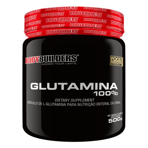 Glutamina 100% Pura 500g - Bodybuilders