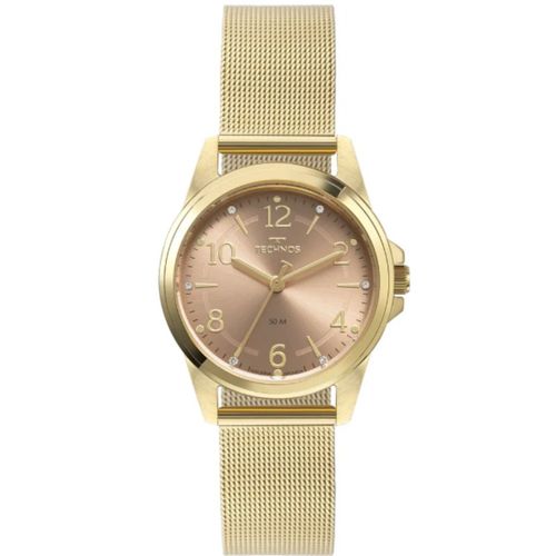 RELÓGIO TECHNOS FEMININO DOURADO 2035MTG/1T