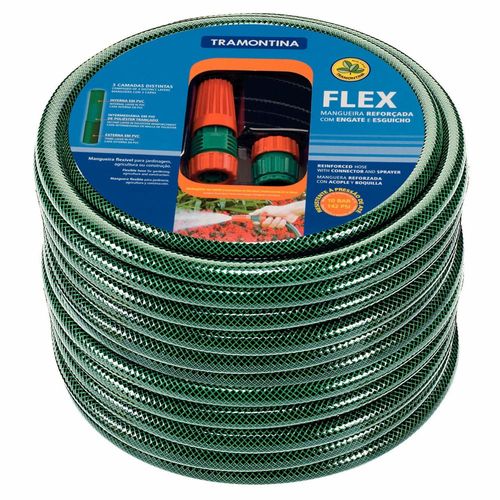 Mangueira Tramontina Flex 10 Metros - Verde