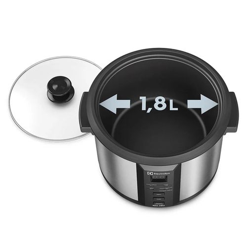 Panela Elétrica Multiuso Electrolux Chef ECC20 Digital 1,8 L Preta/Inox