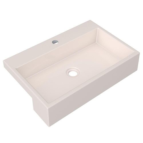 Cuba Pia Retangular 54Cm C08 Bege Mpozenato