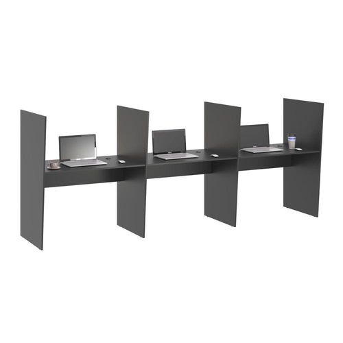 Balcao De 3 Lugar Mixer Preto Onix