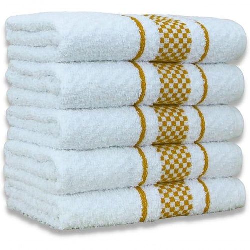 Kit 5 Pano De Prato Super Luxo Atoalhado Premium Gourmet Beka - Marrom Marrom