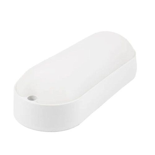 Kit 6 Luminárias Led Tartaruga 12w Oval Branca Fria Bivolt