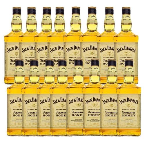 Kit 16 Whisky Jack Daniel'S Honey 375Ml Uísque