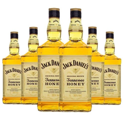 Kit 6 Whisky Jack Daniel'S Honey 375Ml Uísque