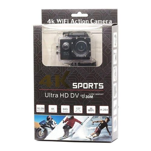 Go Cam Camera Vídeo Action Ação Wifi 4K 30M Estilo