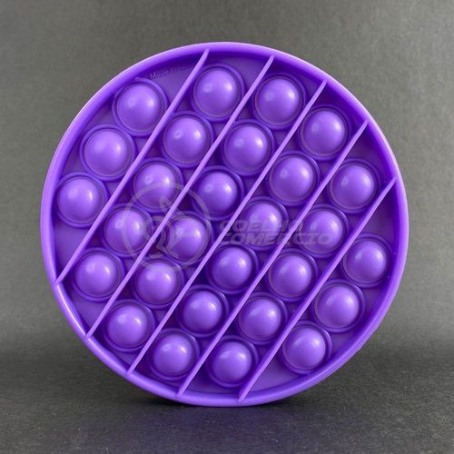 Pop It Circular Anti Roxo