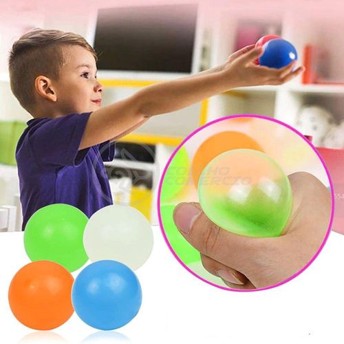 Toy Bolinha Globble Anti Luminosa Fluorecente