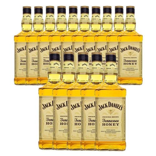 Kit 15 Jack Daniel'S Honey 375Ml Uísque Padrinhos