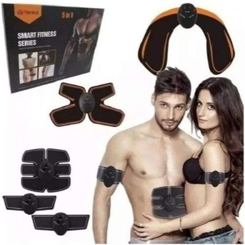 Estimulador Tonificador Muscular Bumbum Glúteos Aparelho Abdomen Braço Biceps 4 Em 1