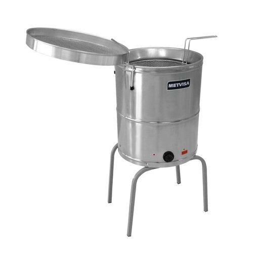 Fritadeira Elétrica Industrial Comercial água E óleo 23l 5000w 220v - Metvisa 220v