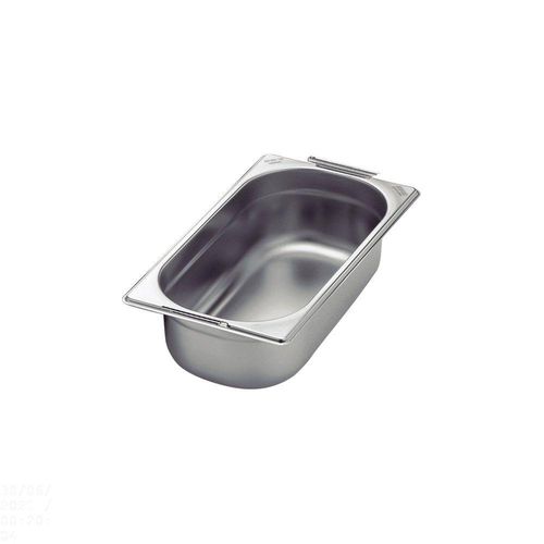 Cuba Tramontina Gn 1/3 Em Aço Inox Com Alças Móveis Profundidade 65 Mm - Aço 304 Tramontina