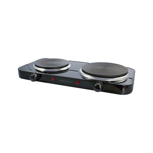 Fogão Elétrico De Mesa Agratto Fmp-01 2 Pratos Preto 127v