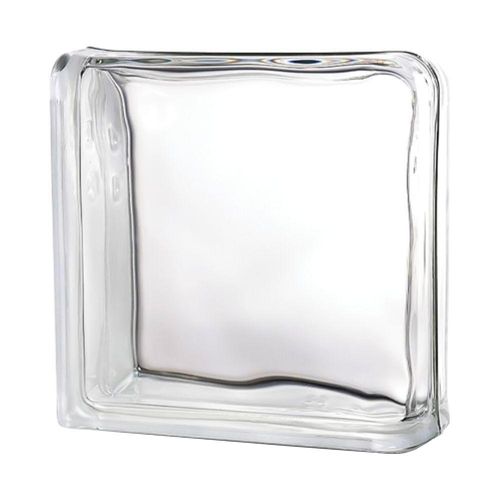 Bloco De Vidro 2 Lados P/ Acabamento Final 19x19x8 Tradestar