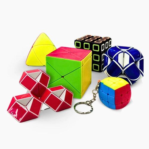Kit Serie 6 Cubo Mágico Brinquedo - Alta Qualidade!