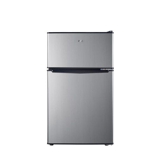 Frigobar Refrigerador Compacto HQ Defrost 90 Litros Preto/Inox HQ-90RDF 110V