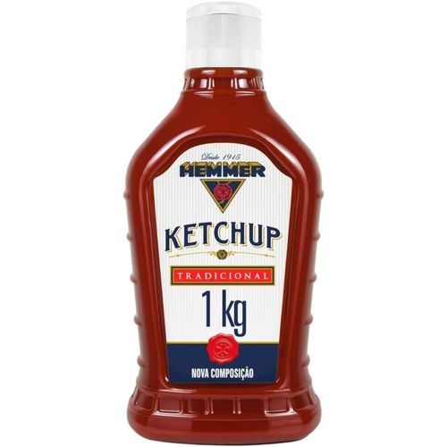 Ketchup Tradicional Hemmer Bisnaga 1kg