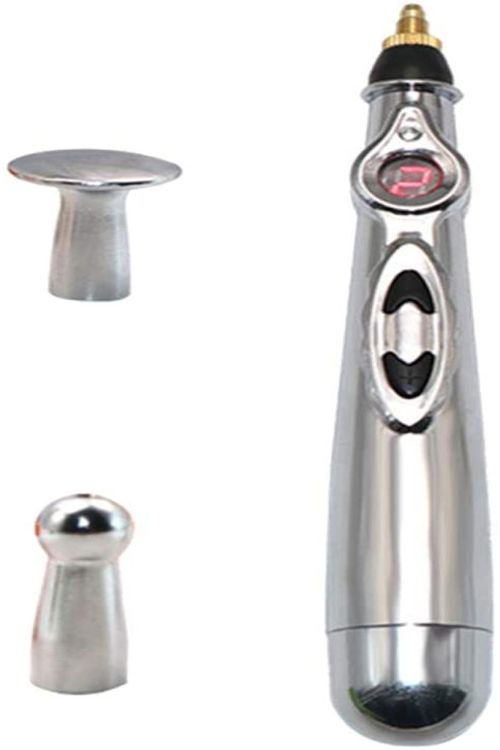Massageado caneta acupuntura elétrica pulsos eletro localizado coluna músculo cervical facial