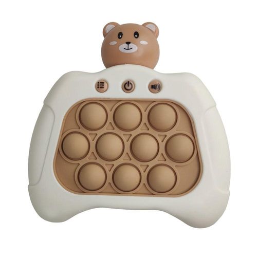 Pop It Mini Game Som Luzes Interativo Ursinho Crianças Fidget Interativo Anti Ansiedade