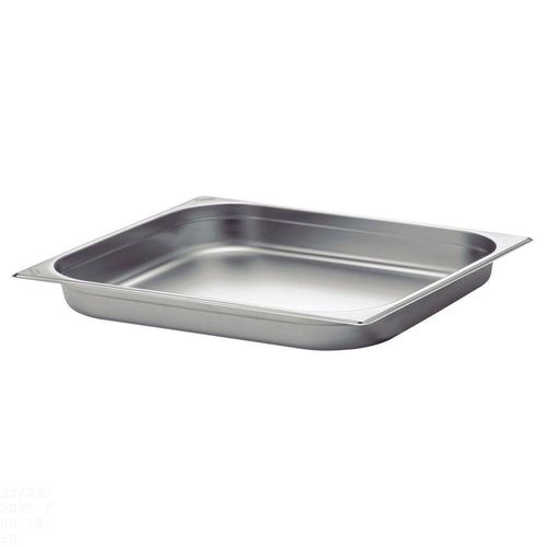 Cuba Gastronômica Tramontina Gn 2/3 Em Aço Inox Sem Alças Profundidade 20 Mm - Aço 430 Tramontina