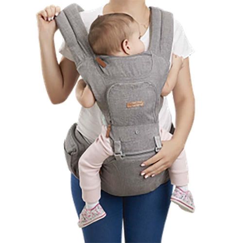 Canguru P/ Bebe Cinza Bb312 Cinza
