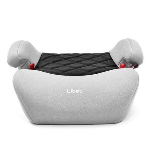 Assento Para Auto Booster 15-36 Kg Isofix Yukon Litet Bb477 Cinza