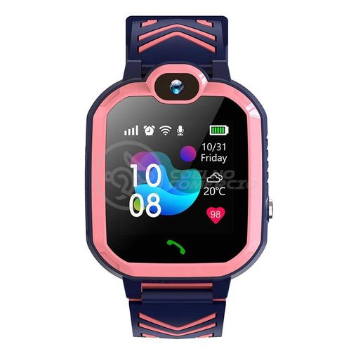 Smartwatch Inteligente Infantil Q12 Android E Ios Rosa